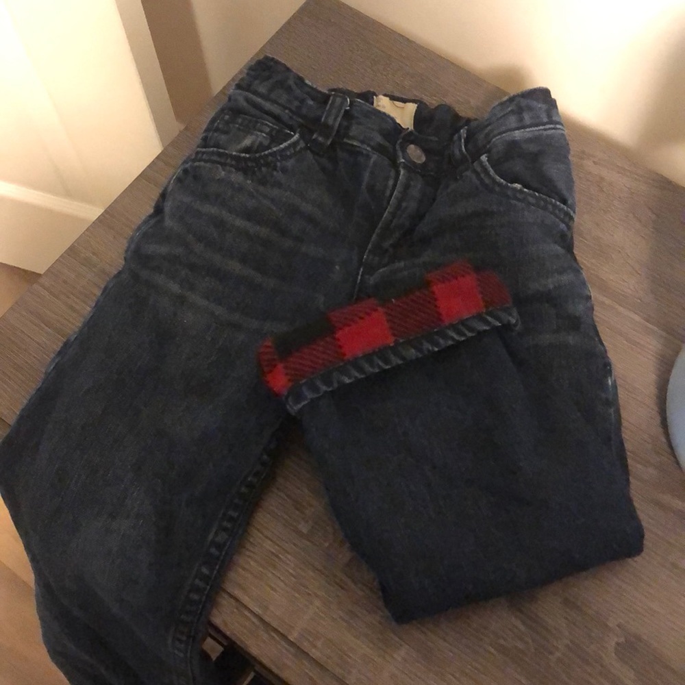 Gap fleece lined jeans